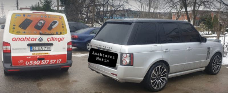 Land Rover Range Rover Vouge Araç Açma.